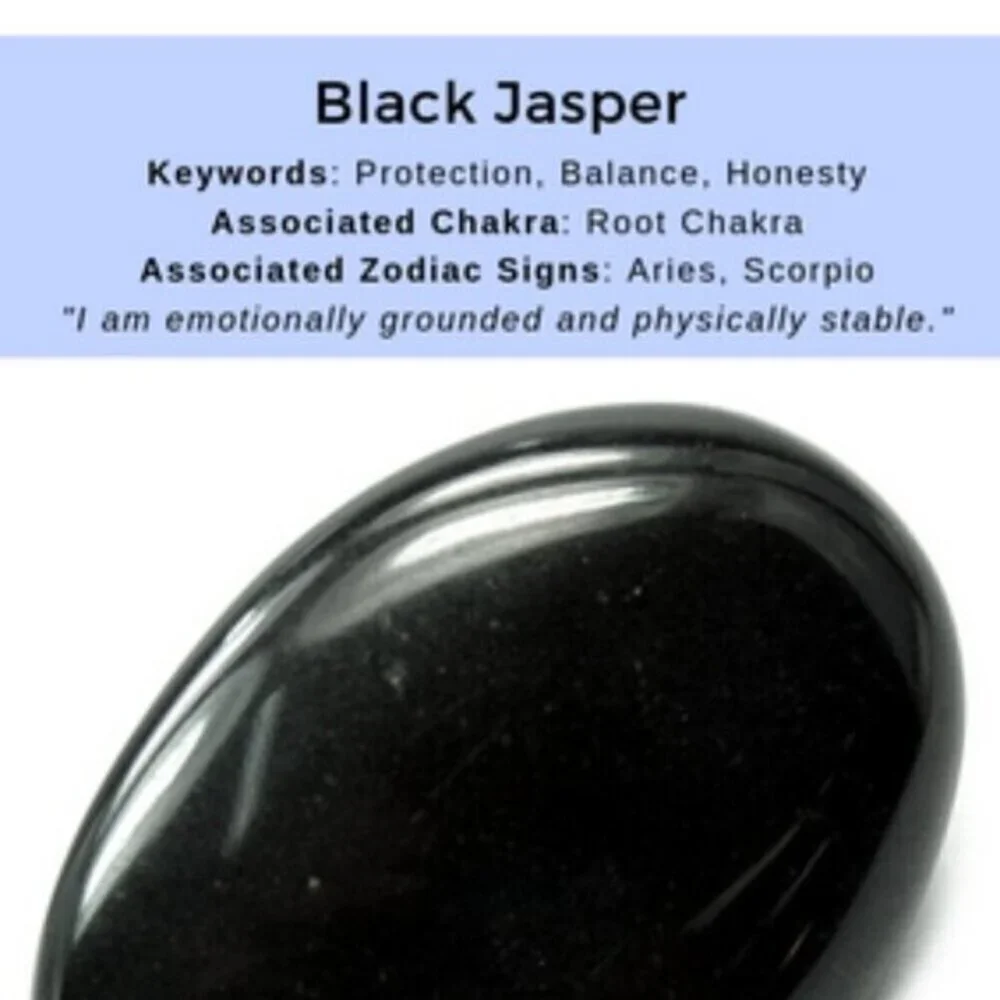 Big Man's Black Jasper + Magnesite Bracelet - Grounding Balance Stability